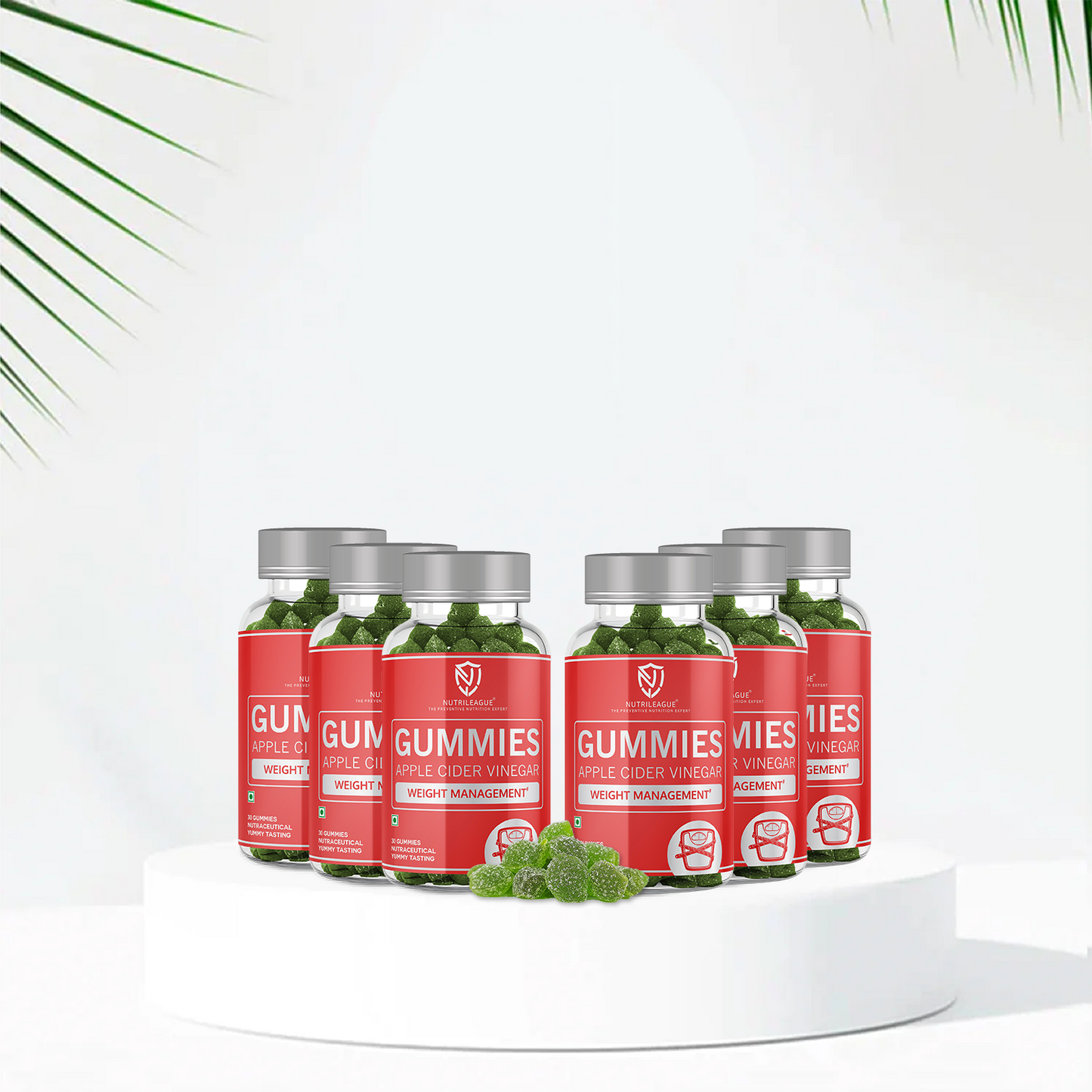 Apple Cider Vinegar Gummies | 500 mg ACV with Mother Earth | 30 Gummies | Advanced Weight Loss Formula