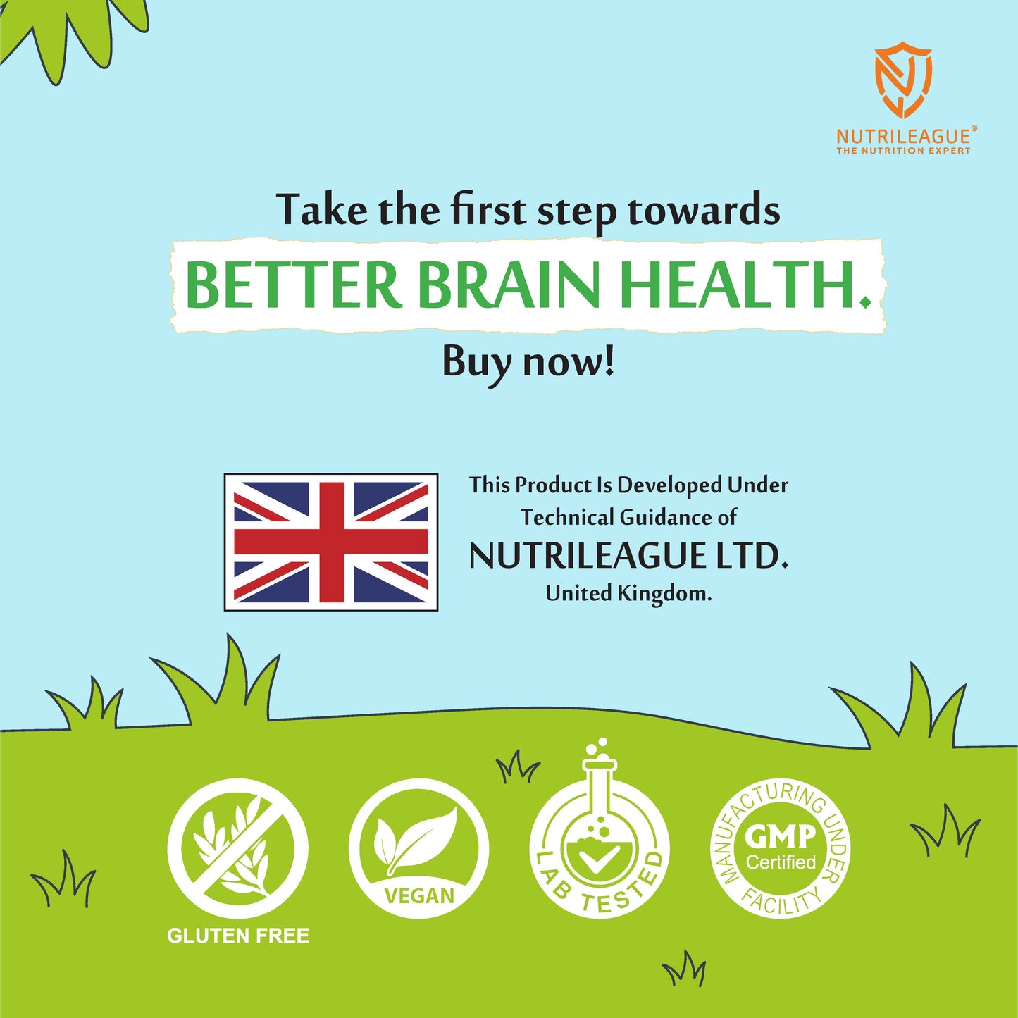 Cognizeal-D 200 Ml | L-carnosine + DHA Syrup | Cognitive Support in children with autism | Supports brain health | Behavioral Improvement in Autism