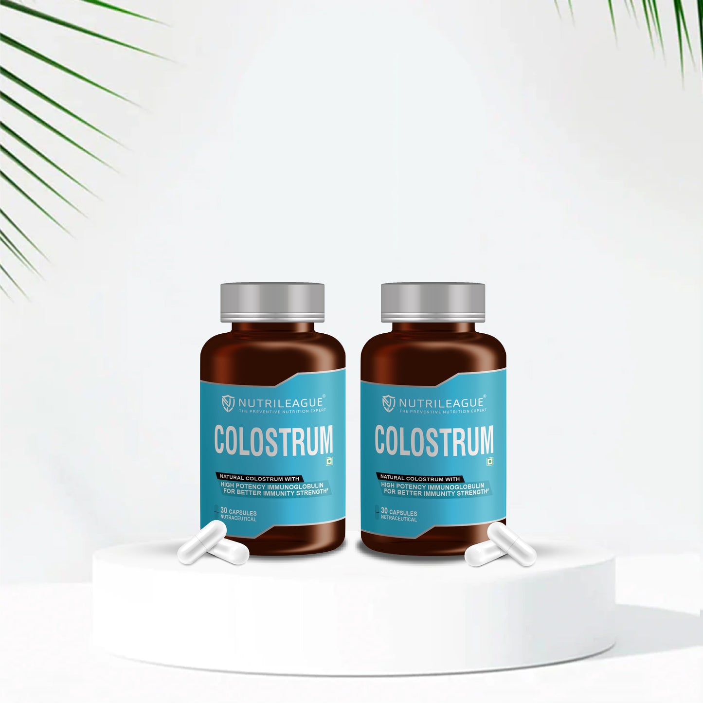 Colostrum 500 mg Veg. Capsules | Pack of 30 | Immunity Booster