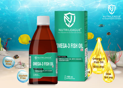Omega - 3 Fish oil Syrup