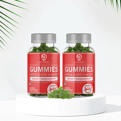 Apple Cider Vinegar Gummies | 500 mg ACV with Mother Earth | 30 Gummies | Advanced Weight Loss Formula