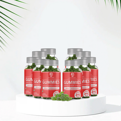 Apple Cider Vinegar Gummies | 500 mg ACV with Mother Earth | 30 Gummies | Advanced Weight Loss Formula