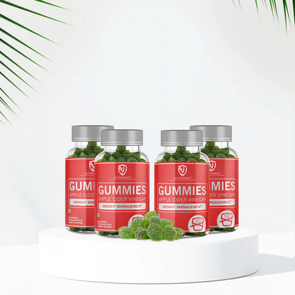 Apple Cider Vinegar Gummies | 500 mg ACV with Mother Earth | 30 Gummies | Advanced Weight Loss Formula