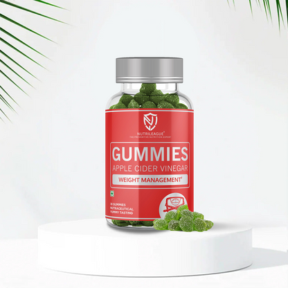 Apple Cider Vinegar Gummies | 500 mg ACV with Mother Earth | 30 Gummies | Advanced Weight Loss Formula
