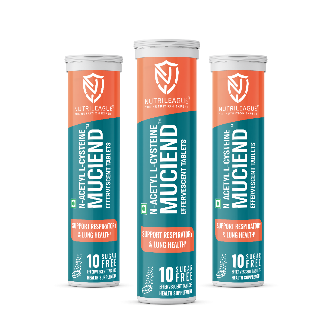 Muciend Effervescent Tablets | N-Acetyl   L-Cysteine Effervescent Tablets