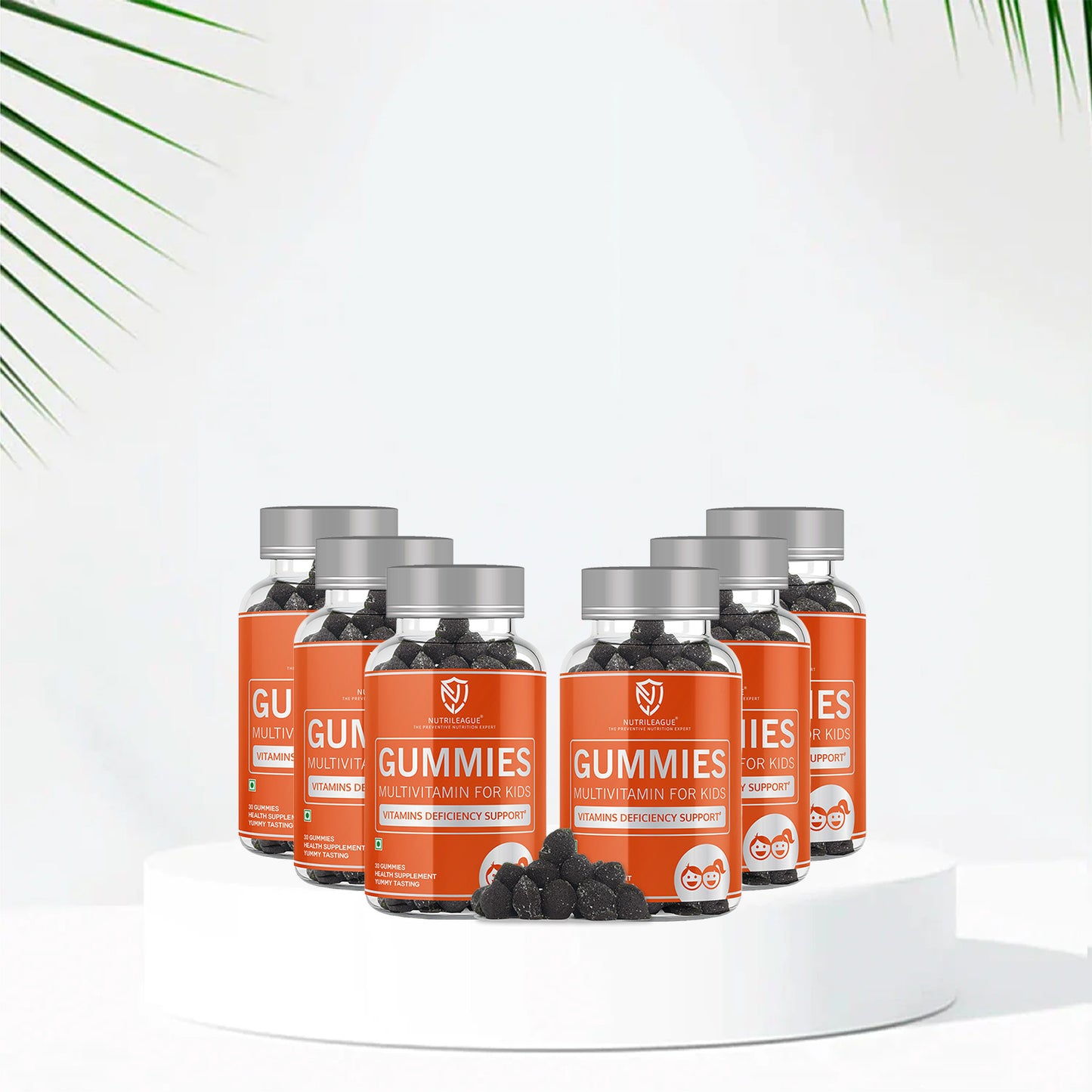 Multivitamin for Kids Gummies with Vitamin B complex, A, E & Minerals