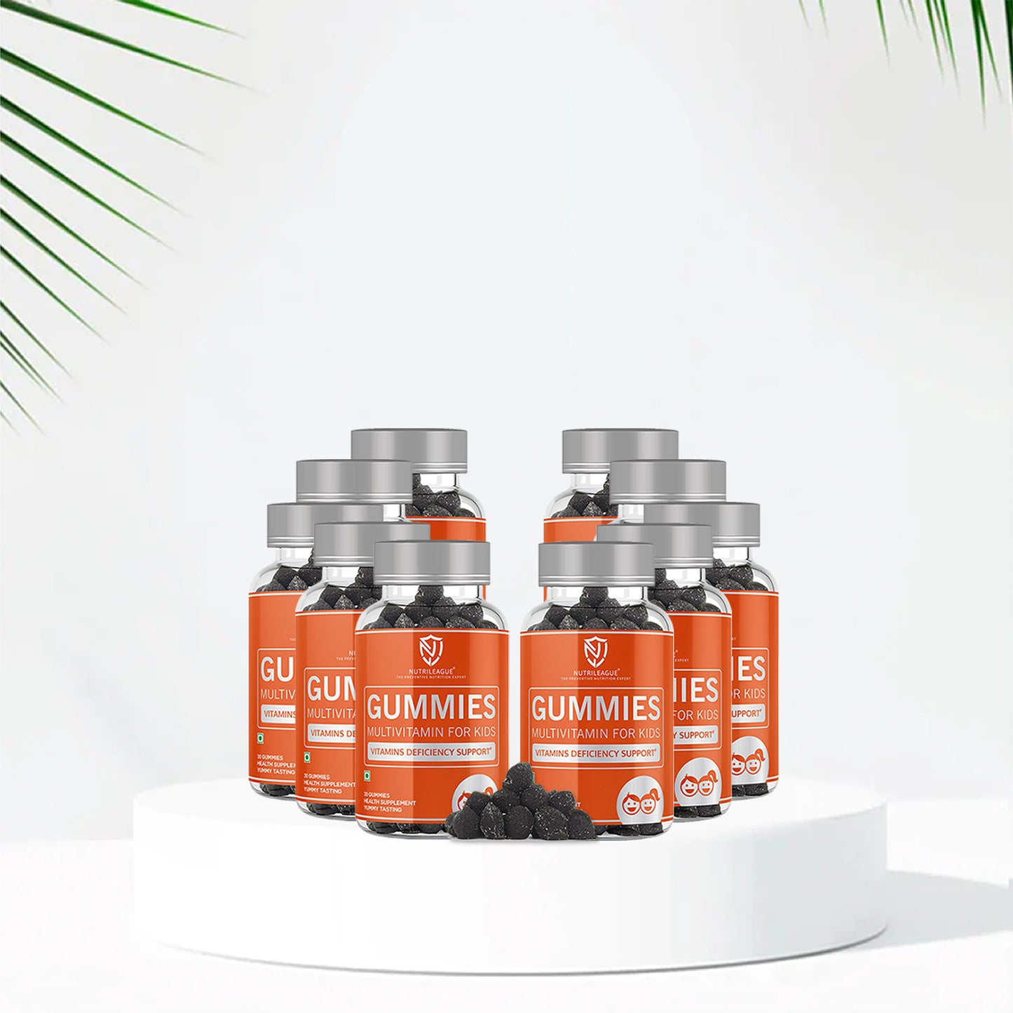 Multivitamin for Kids Gummies with Vitamin B complex, A, E & Minerals