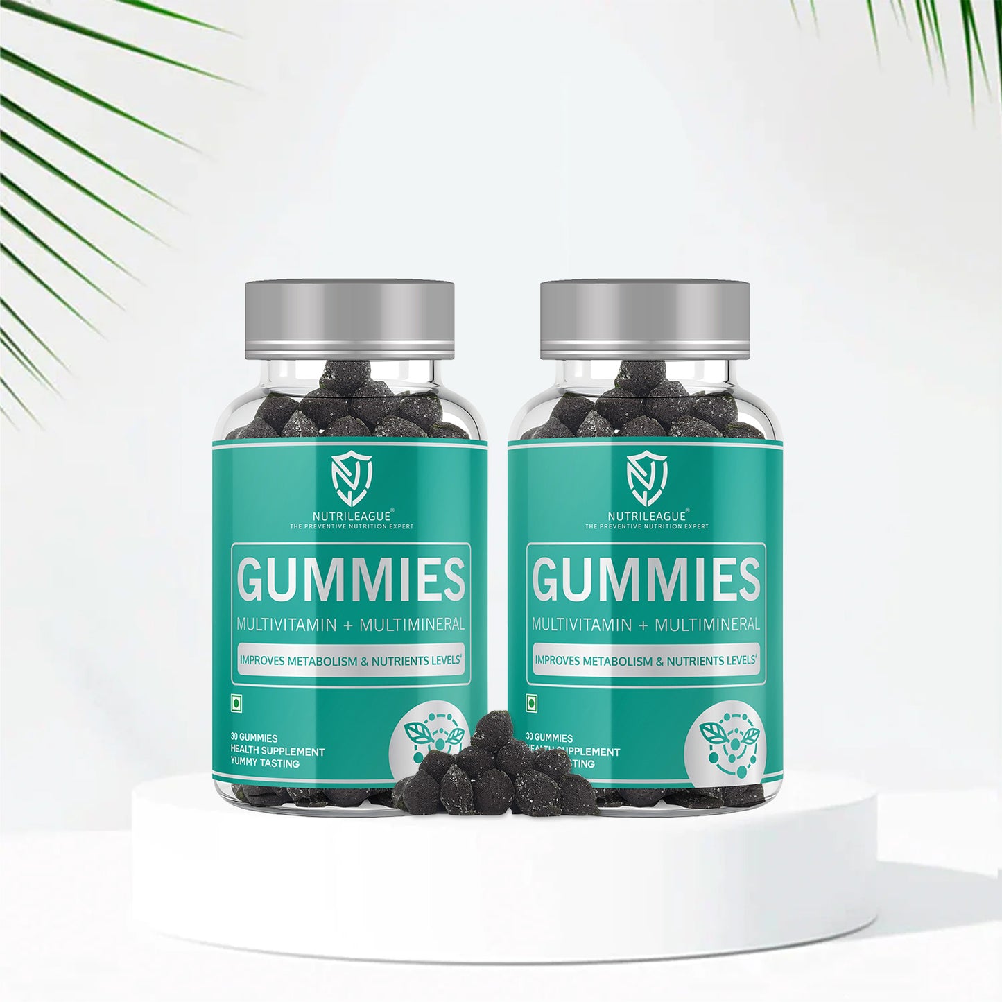 Multivitamin + Multimineral Gummies | 30 Gummies | Total Wellbeing : Improves Strength, Energy, Immunity & Overall Health