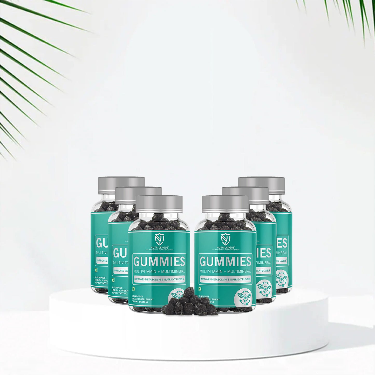 Multivitamin + Multimineral Gummies | 30 Gummies | Total Wellbeing : Improves Strength, Energy, Immunity & Overall Health