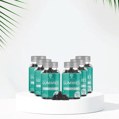 Multivitamin + Multimineral Gummies | 30 Gummies | Total Wellbeing : Improves Strength, Energy, Immunity & Overall Health