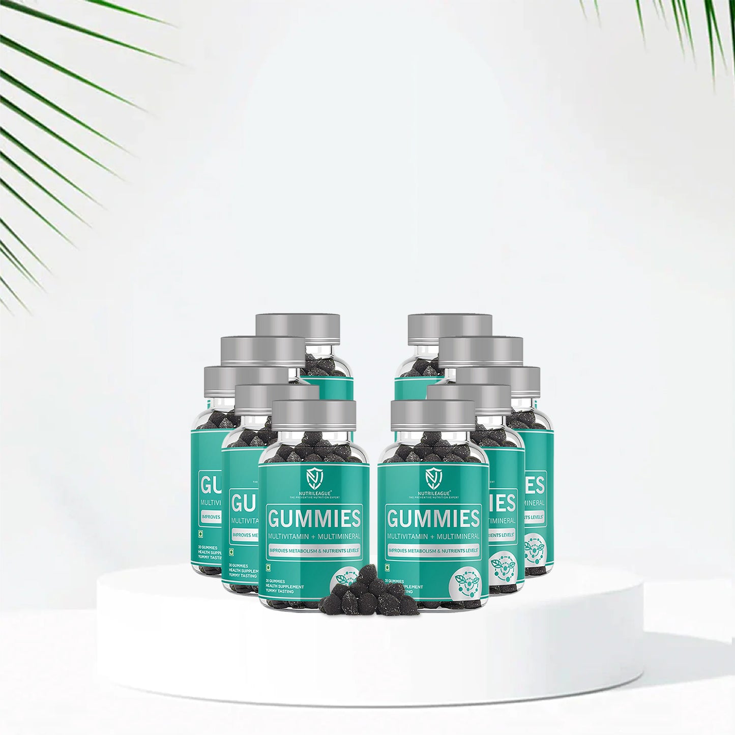 Multivitamin + Multimineral Gummies | 30 Gummies | Total Wellbeing : Improves Strength, Energy, Immunity & Overall Health