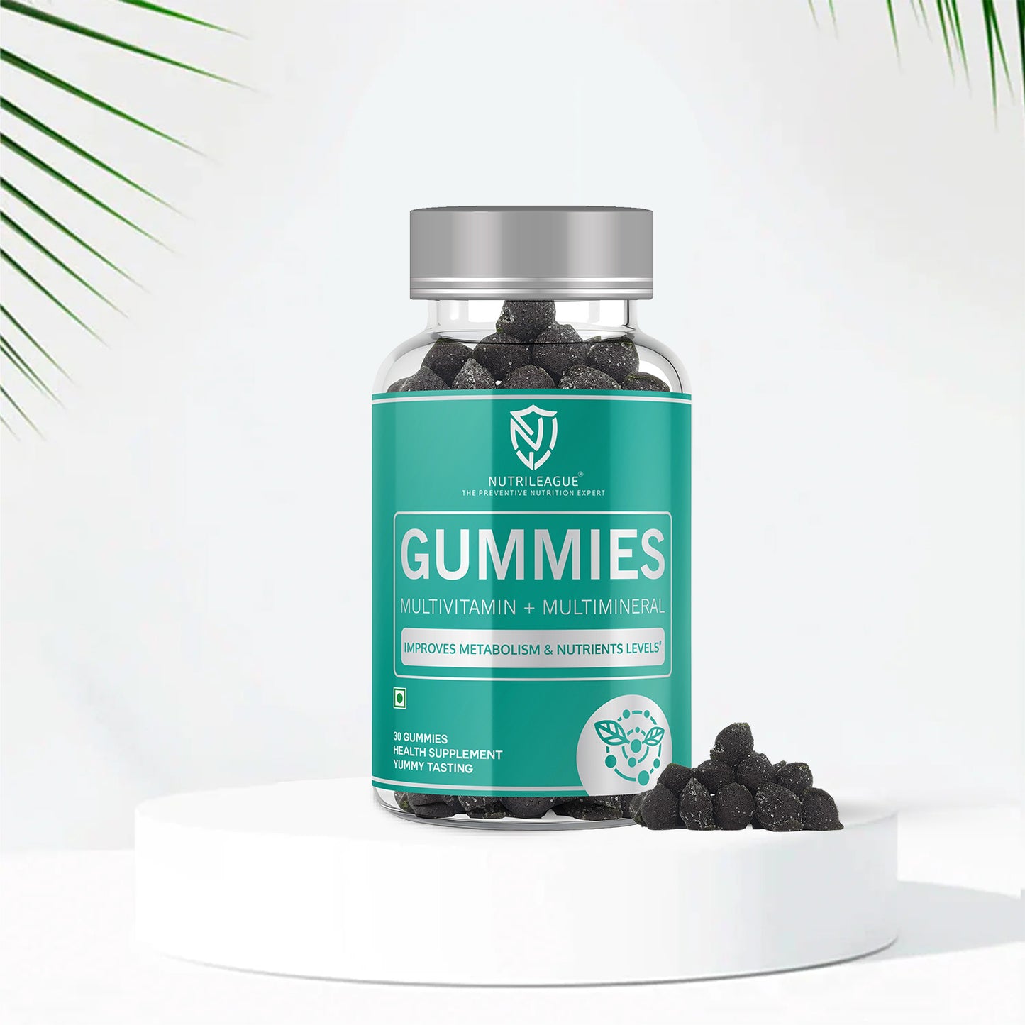 Multivitamin + Multimineral Gummies | 30 Gummies | Total Wellbeing : Improves Strength, Energy, Immunity & Overall Health
