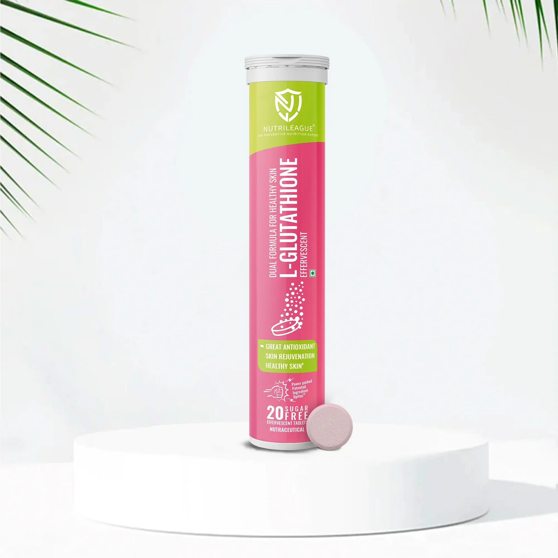 L - Glutathione (Opitac- A Patented L-glutathione) Effervescent Tablet Nutrileague L - Glutathione (Opitac- A Patented L-glutathione) Effervescent Tablet Nutrileague